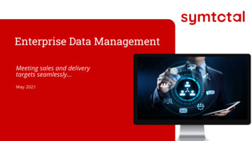Enterprise Data Management - Symtotal 