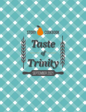 STORY COOKBOOK Taste Trinity - My Worship Times 4