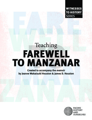 Teaching FAREWELL TO MANZANAR - Facing History And Ourselves