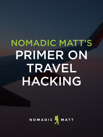 Primer On Travel Hacking 2020 EVsept - Nomadic Matt