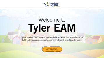 Welcome To Tyler EAM