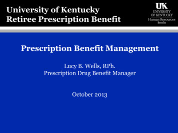 University Of Kentucky Prescription Benefit