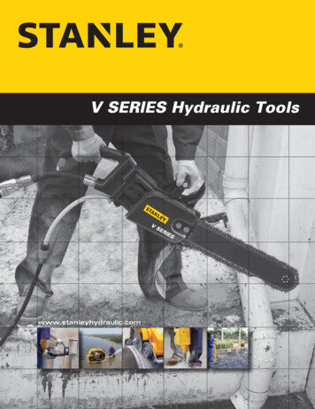 V SERIES Hydraulic Tools - Rapid Air Tools