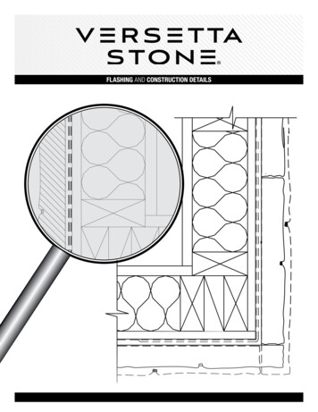 MANUFACTURER'S INSTALLATION INSTRUCTIONS - Versetta Stone