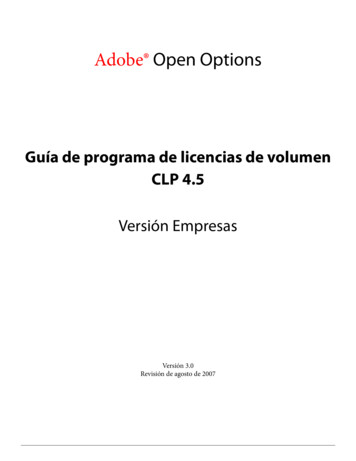 Adobe Open Options - I.dell 