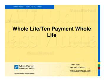 Whole Life 10 Payments Li1519a - Weebly