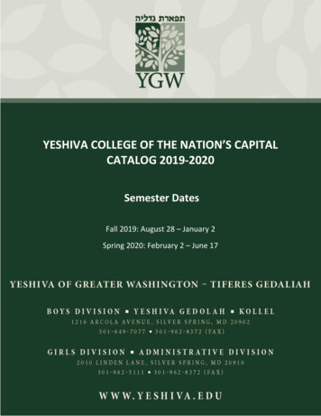 Yeshiva College Of The Nation'S Capital - Ycnc