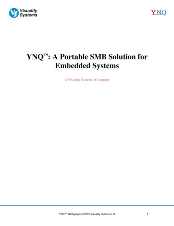 YNQ : A Portable SMB Solution For Embedded Systems - Visualitynq