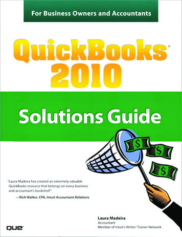 QuickBooks - Ptgmedia.pearsoncmg 