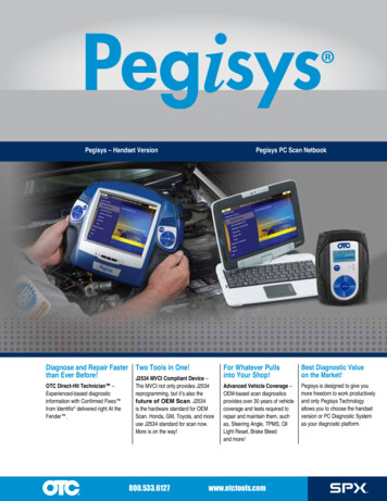 Pegisys - Handset Version Pegisys PC Scan Netbook - OTC Tools