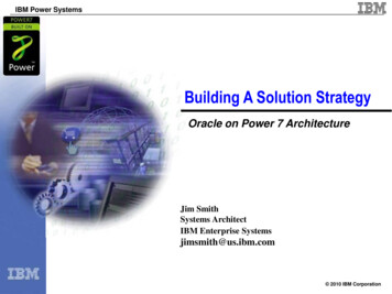 Building A Solution Strategy - UNYOUG