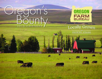Oregon's Bounty - Oregon Farm Bureau