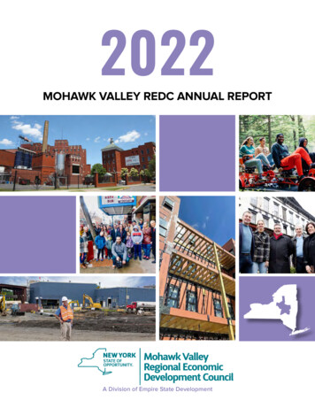 Mohawk Valley REDC Annual Plan 2022