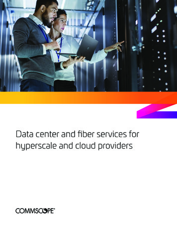Data Center And Fiber Services For Hyperscale And Cloud Providers