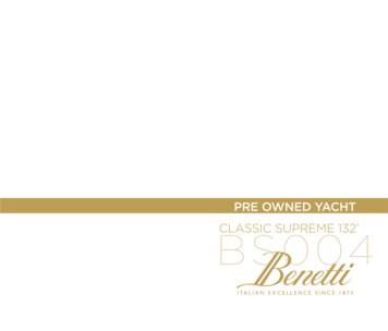 PRE OWNED YACHT CLASSIC SUPREME 132' BS004 - Yachts Invest