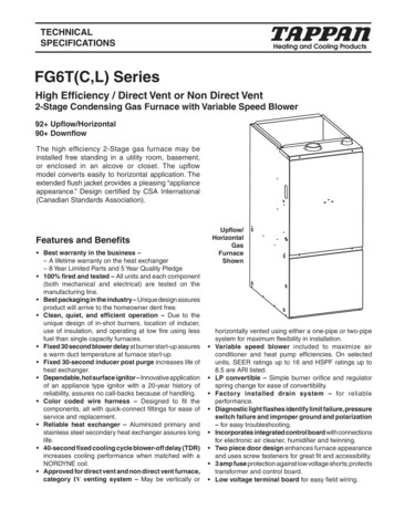 027B-028B-214B-1006 FG6T (C L) 2-Stage TSL - Nortek Global HVAC