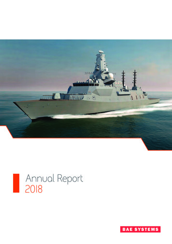 Annual Report 018 2 - BAE Systems