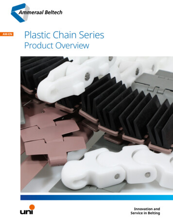 AM-EN Plastic Chain Series Product Overview - Ammeraal Beltech