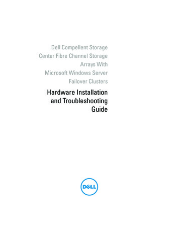 Hardware Installation And Troubleshooting Guide - Dell