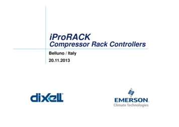 IProRACK November 13 - Compressor Rack Controllers