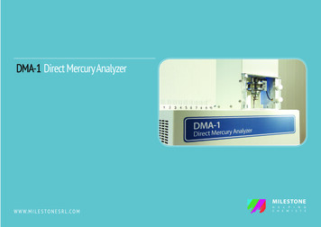 DmA-1Direct Mercury Analyzer