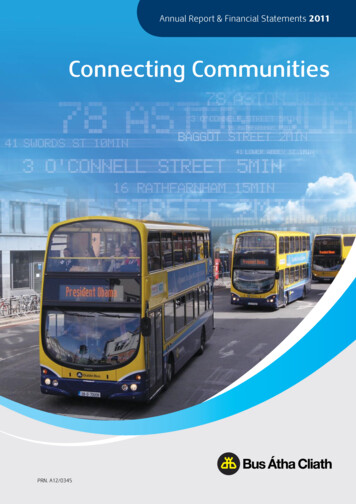 Annual Report & Financial Statements 2011 - Dublin Bus