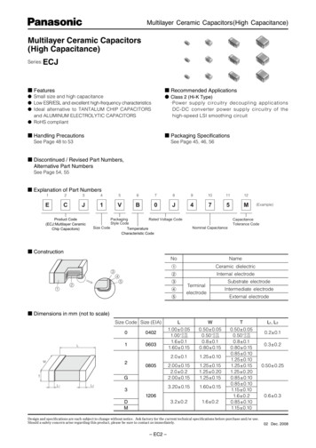 Multilayer Ceramic Capacitors (High Capacitance) - Digi-Key
