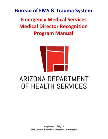 Bureau Of EMS & Trauma System Emergency Medical Services Medical .