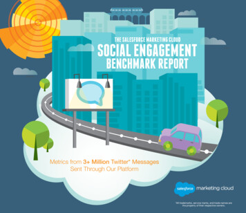 The Salesforce Marketing Cloud Social Engagement Benchmark Report