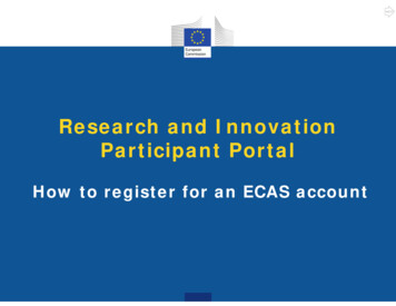 Research And Innovation Participant Portal - Ec.europa.eu