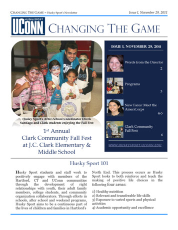 Issue I, November 29, 2011 - University Of Connecticut