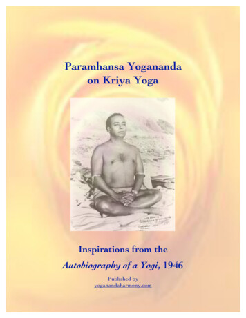Paramhansa Yogananda On Kriya Yoga