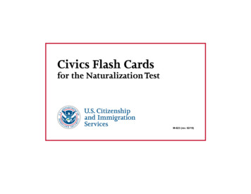 Civics Flash Cards - USCIS