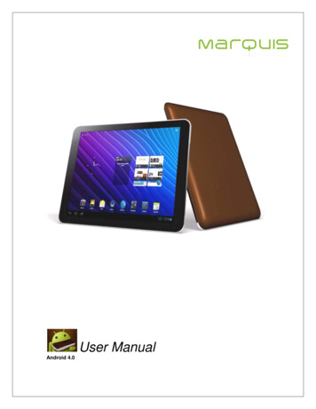 Marquis MP977 Tablet PC - FCC ID