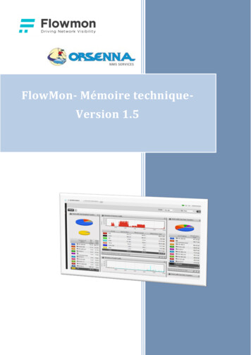 FlowMon- Mémoire Technique- Version 1