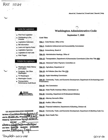 2005/09/07-LES Hearing - Nuclear Regulatory Commission
