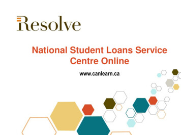National Student Loans Service Centre Online - Saint Paul University