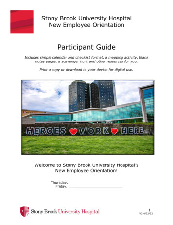 Participant Guide - Renaissance.stonybrookmedicine.edu