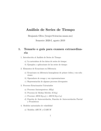 An Alisis De Series De Tiempo - Economia.unam.mx