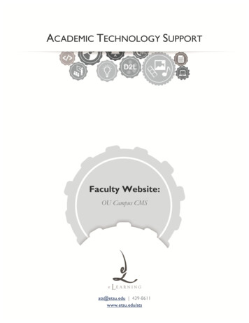 Faculty Website - ETSU