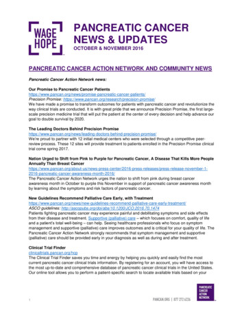 Pancreatic Cancer News & Updates