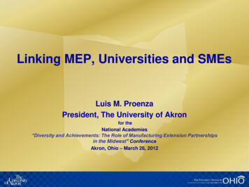 Linking MEP, Universities And SMEs