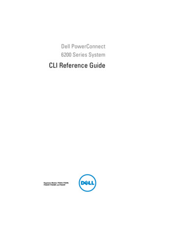 Dell PowerConnect 6200 Series System CLI Reference Guide