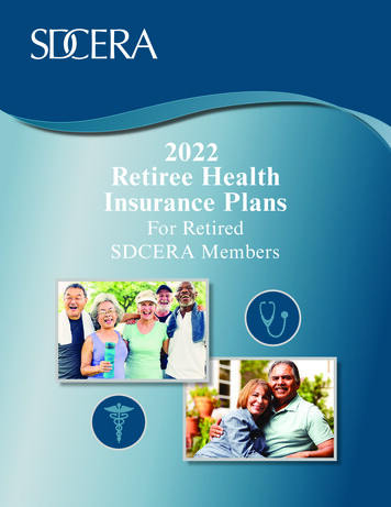 2022 Retiree Health Insurance Plans - EBView