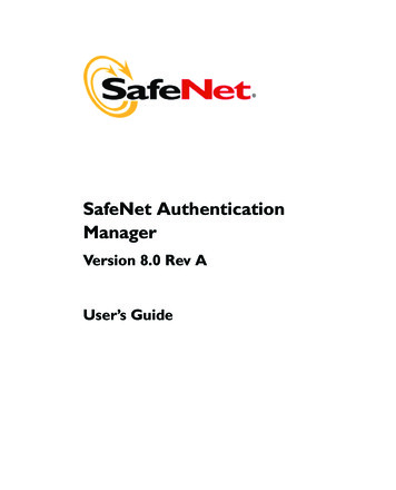 SafeNet Authentication Manager - Aknur.kz