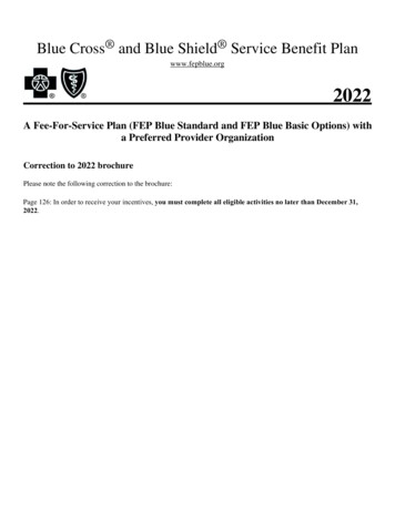 Correction To 2022 Brochure - FEP Blue