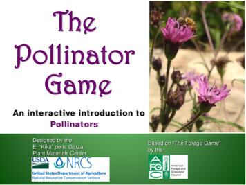 The Pollinator Game - USDA