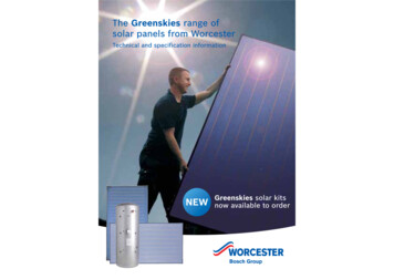 NEW Now Available To Order Greenskies Solar Kits