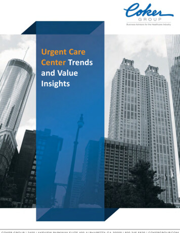 Urgent Care Center Trends And Value Insights - Cokergroup 