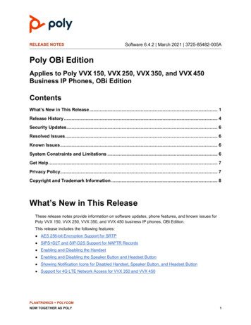 Poly OBi Edition
